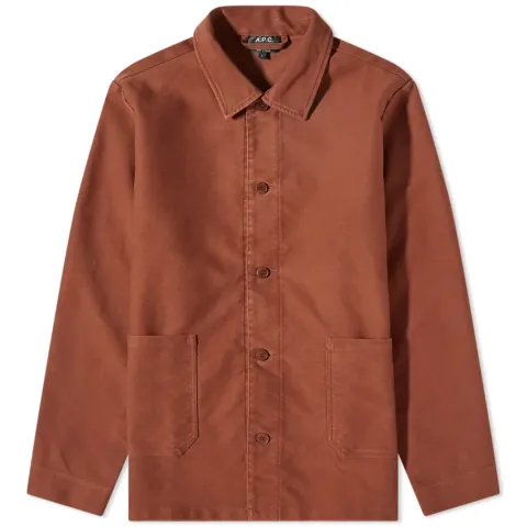 A.P.C. Bleached Moleskin Kerlouan Jacket