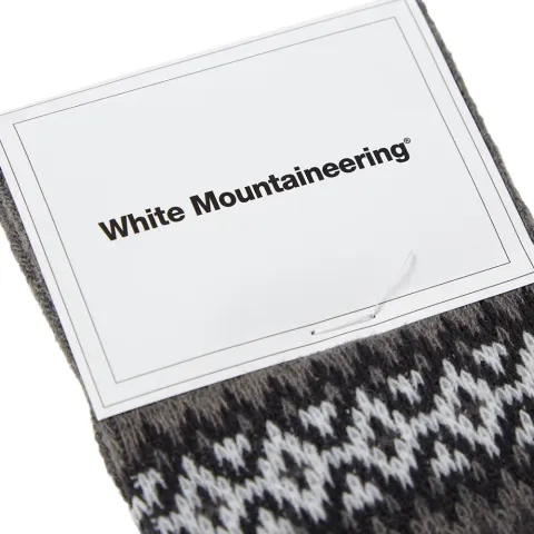 Triangle Jacquard Middle Sock