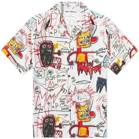 Short Sleeve Jean-Michel Basquiat Type 4 Hawaiia