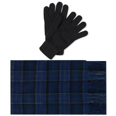 Tartan Scarf & Glove Gift Set