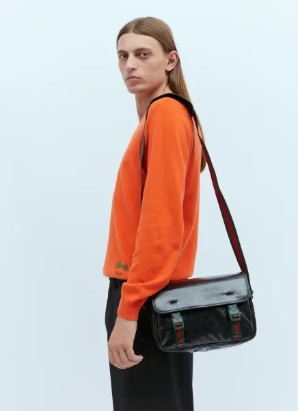 GG Crystal Messenger Bag