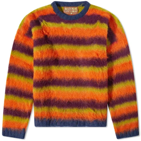 Blurry Lines Alpaca Crew Knit