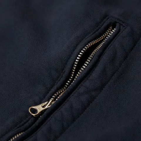 Garment Dyed Mako Fleece Goggle Full Zip Hoody