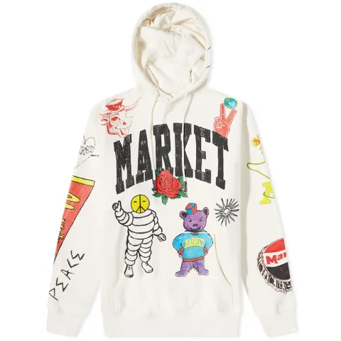 Varsity Hand Drawn Hoody