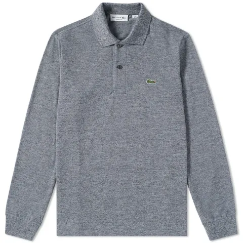 Long Sleeve Marl Classic Fit Polo