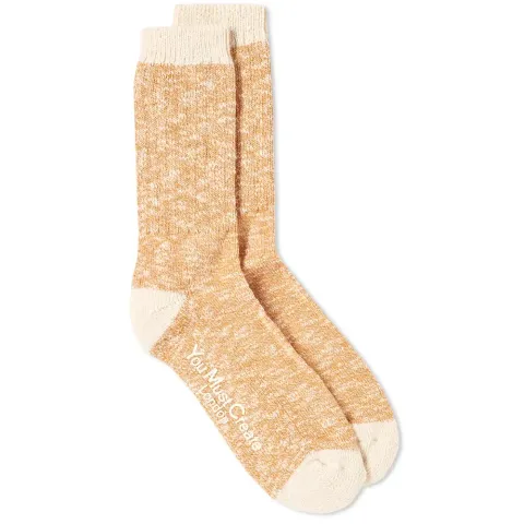 Slub Boot Sock