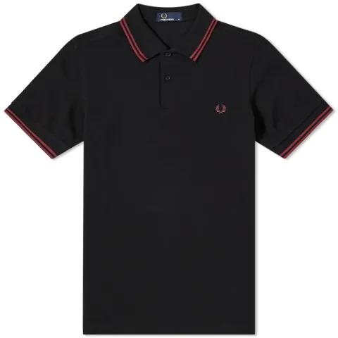 Fred Perry Slim Fit Twin Tipped Polo