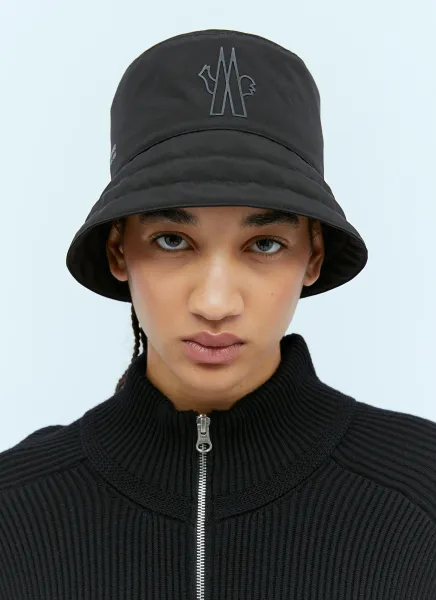 Logo Applique Bucket Hat