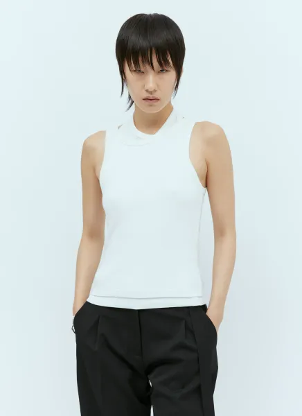 Cotton Layered Tank Top