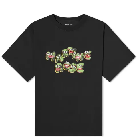 Relax Fit Cartoon Logo T-Shirt