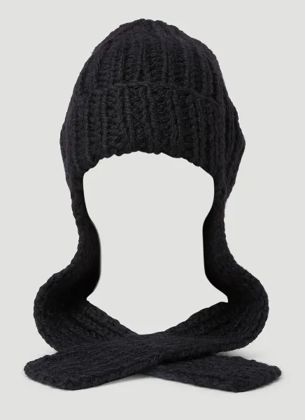 Knit Mougette Beanie Hat