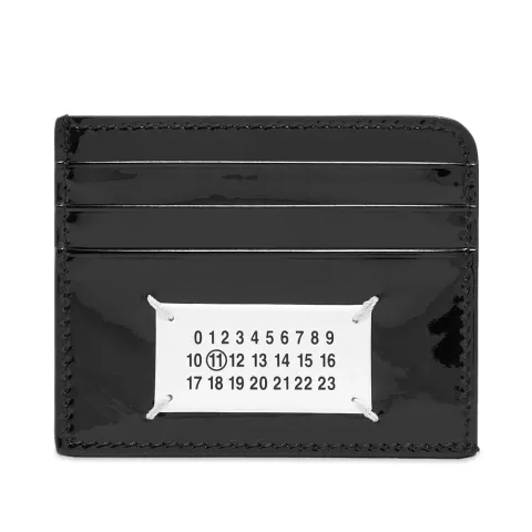 Logo Leather Card Holder
