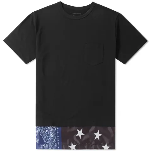 SOPHNET. Fake Layered Short Sleve Pocket Tee