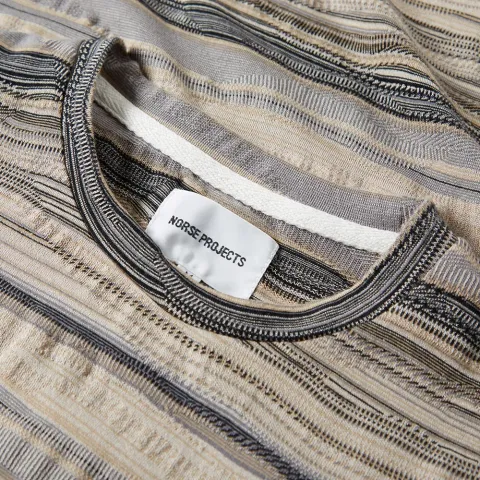 Long Sleeve Niels Jacquard Tee
