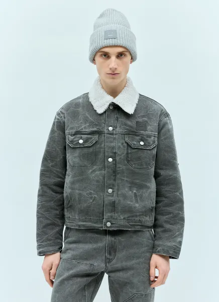 Padded Denim Jacket