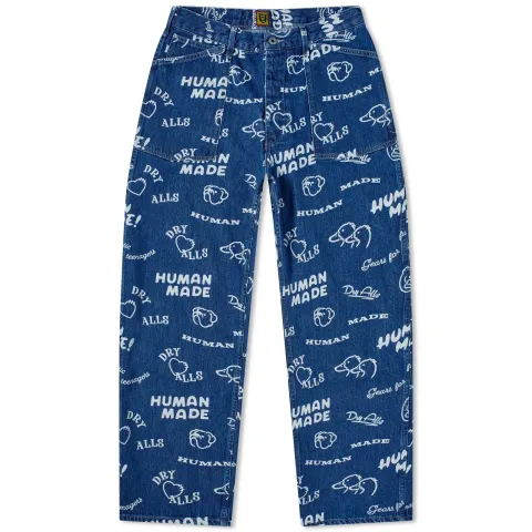 Printed Jeans