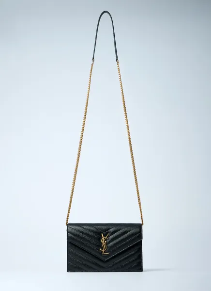 Cassandre Envelope Chain Wallet Shoulder Bag