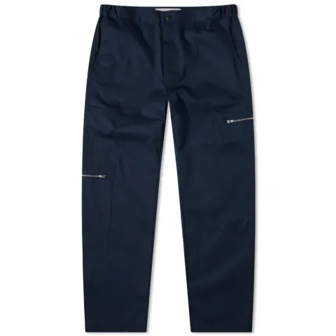 Navy Oval Trouser