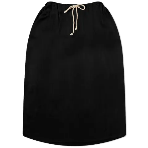 Donni. Silk Cinch Midi Skirt