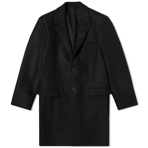 AMI Two Button Overcoat