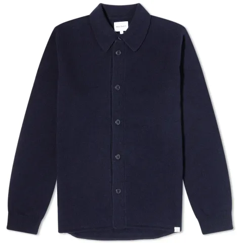 Martin Merino Lambswool Button Polo