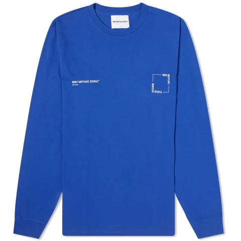 Long Sleeve Square Logo T-Shirt