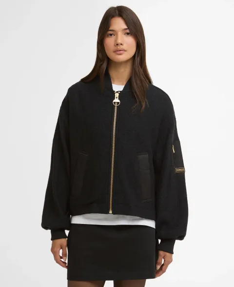 Monique Wool Bomber Jacket