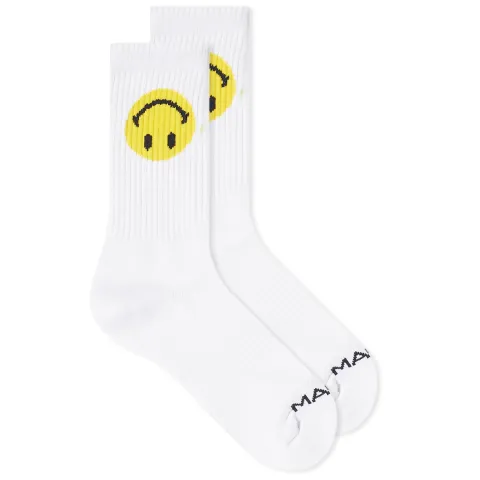 Smiley Upside Down Sock