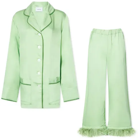 Feathers Party Pajama Set