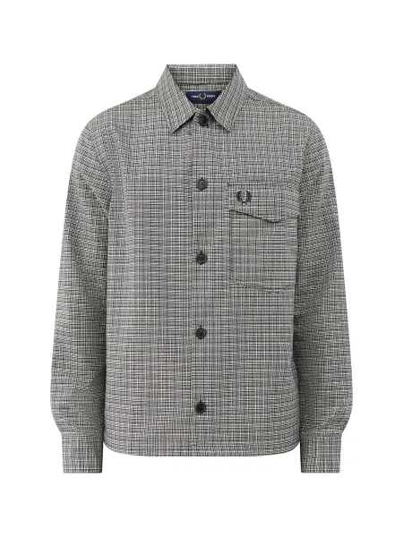 Textured Cotton Overshirt