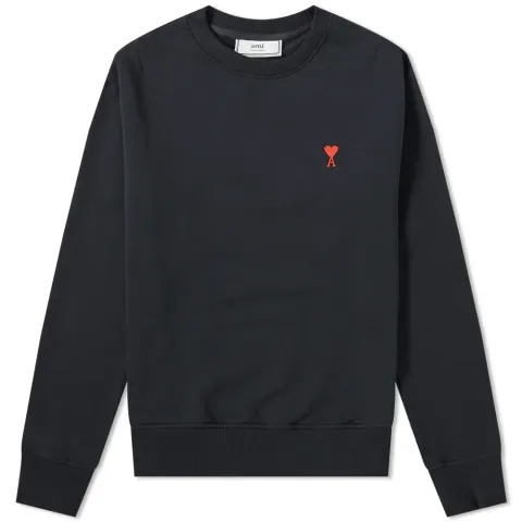 AMI Small Heart Crew Sweat