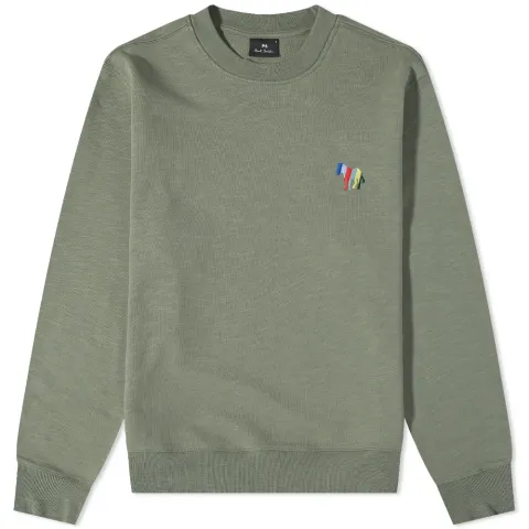 New Zebra Logo Crew Sweat