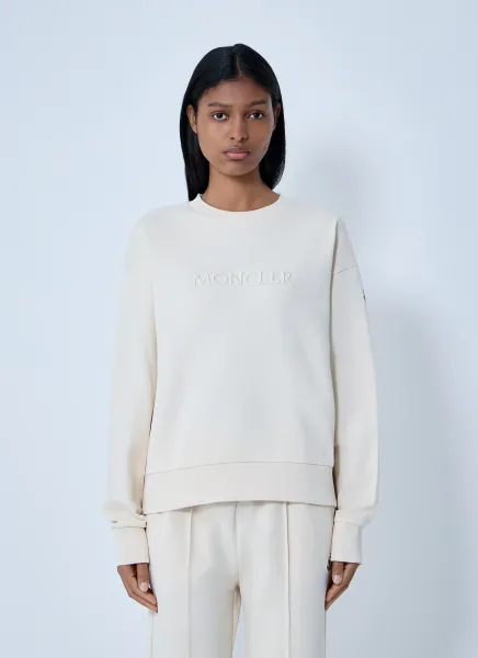 Logo Motif Sweatshirt