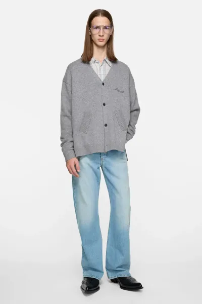Wool V-Neck Cardigan