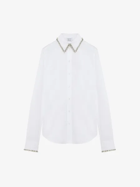 Crystal Embroidery Shirt