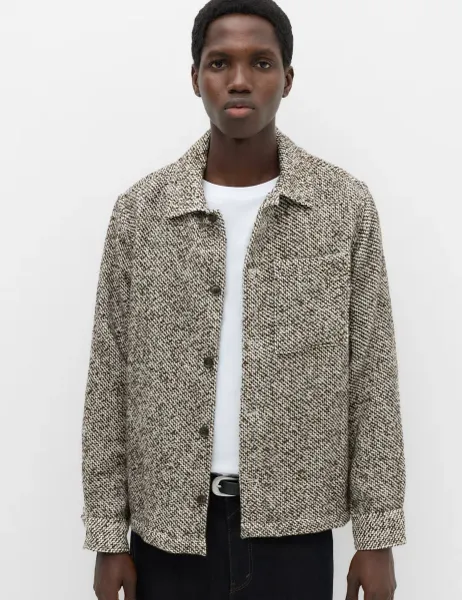 Marks & Spencer Textured Regular Fit Overshirt