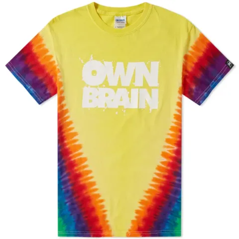 Own Brain by A.Four Labs Tie Dye Tee