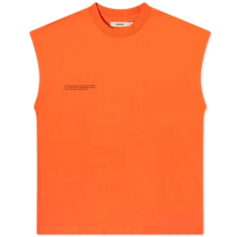 Organic Cotton Cropped Shoulder T-Shirt