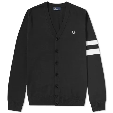 Fred Perry Tipped Sleeve Cardigan