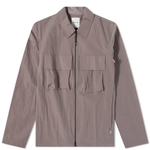 Egon Nylon Ripstop Zip Overshirt