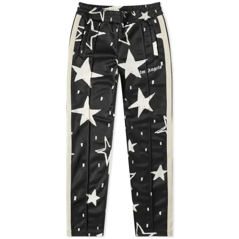Night Sky Stars Print Track Pant