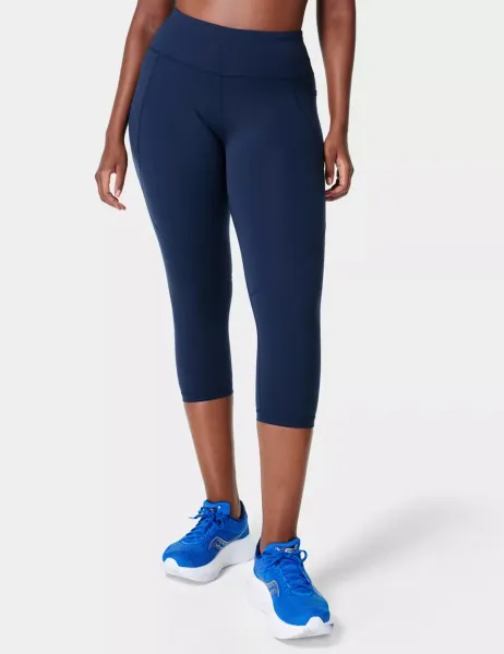 Sweaty Betty Power Cropped Leggings Navy