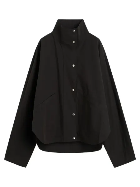 Summer Parachute Jacket Black