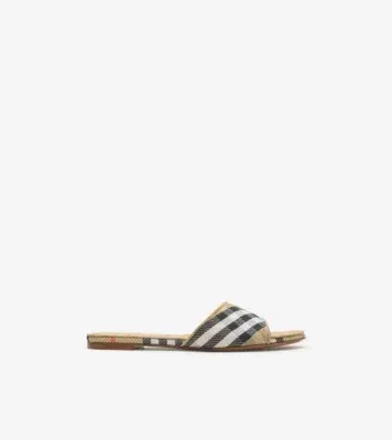 Check Sloane Slides​ in Sand beige