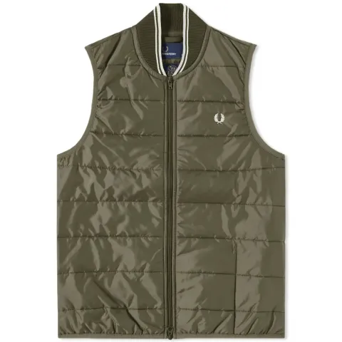 Fred Perry x Lavenham Quilted Gilet
