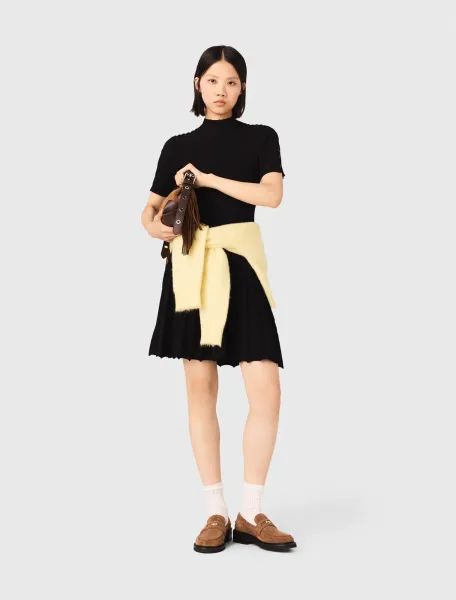 Short knit dress