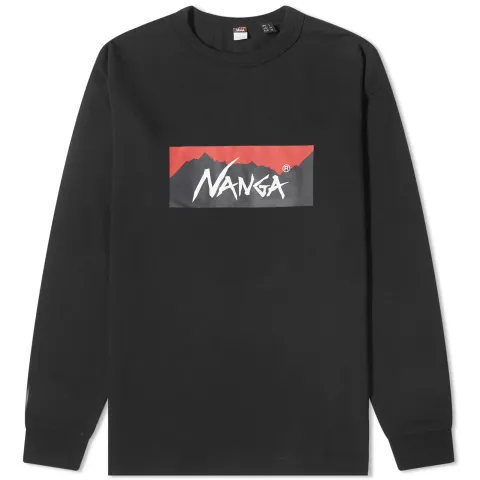 Long Sleeve Eco Hybrid Box Logo T-Shirt