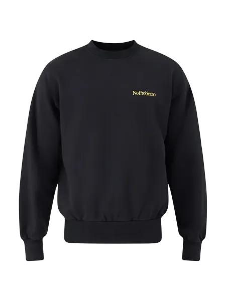 NoProblemo Mini Problemo Embroidered Cotton Sweatshirt