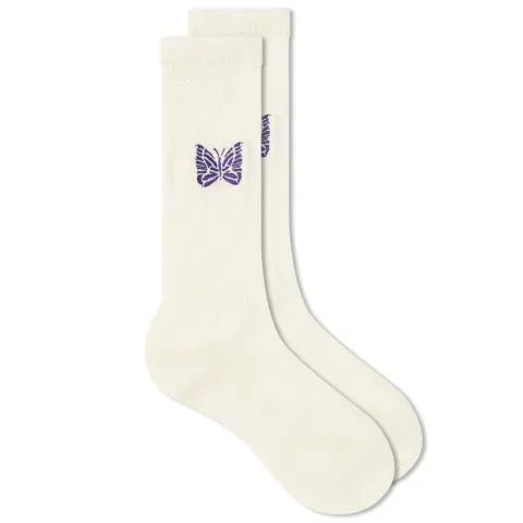 Butterfly Wool Pile Socks