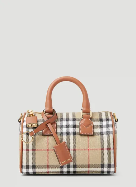 Check Mini Bowling Bag